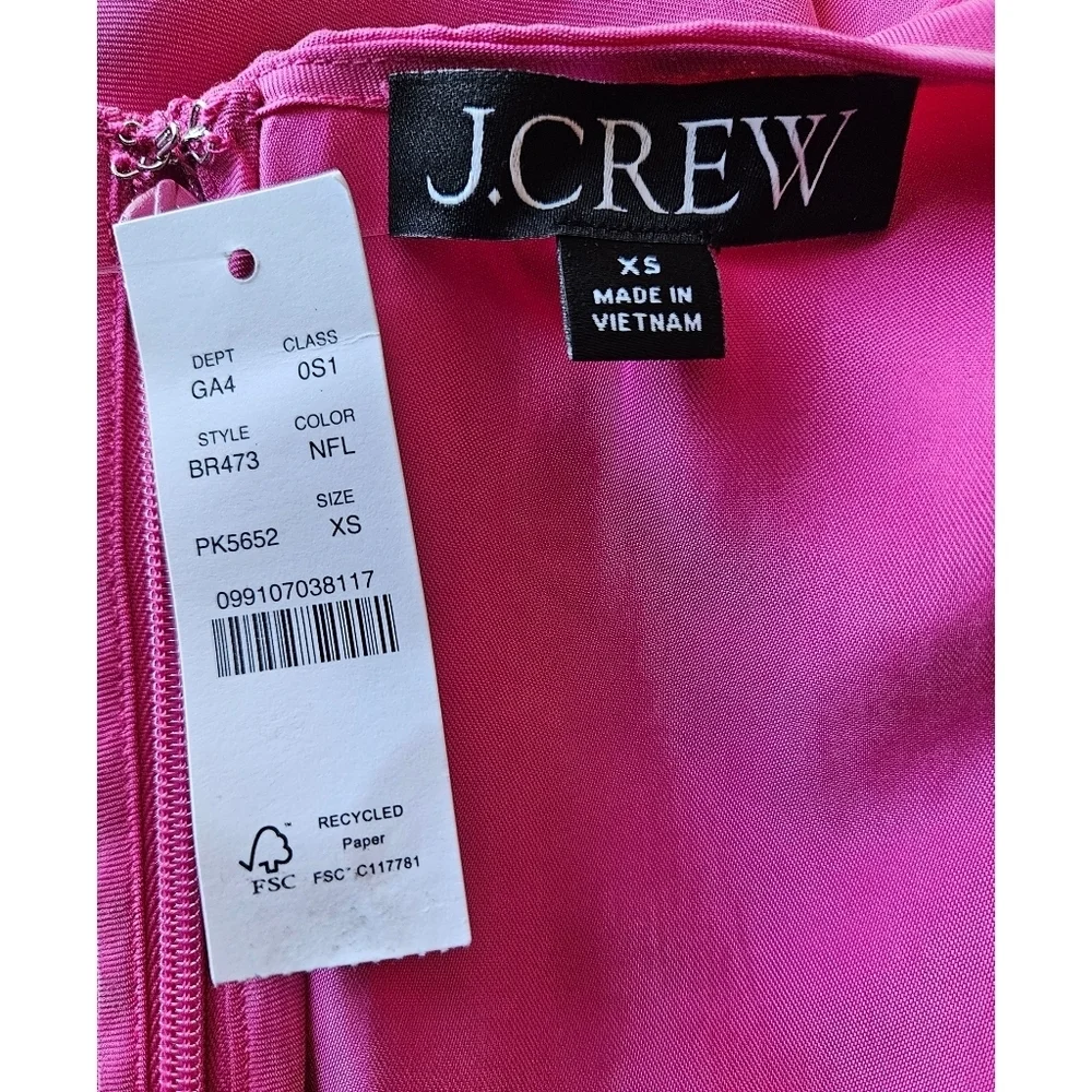 J.Crew Scoopneck cupro-blend slip dress